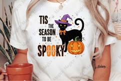 Vintage Halloween Cat PNG Sublimation Product Image 2