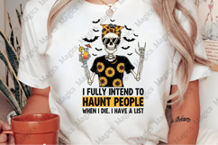 The Haunting Begins After Coffee Png Product Image 1