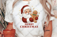 Merry Christmas PNG, Retro Christmas PNG Product Image 2