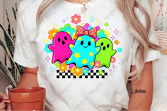 Halloween Ghost Neon Png Product Image 2