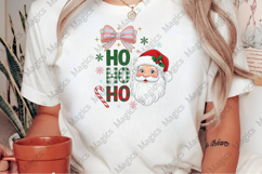 HO HO HO Christmas Santa PNG Product Image 2