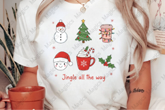 Vintage Christmas Elements Png Product Image 2