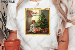 Retro Christmas Quotes Labels Sublimation Product Image 2