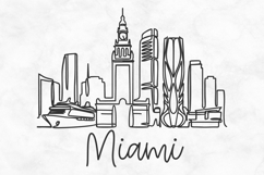 Miami Minimalism Line Drawing Product Image 1