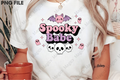 Pink Halloween Spooky Babe Sublimation Product Image 2