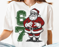 Six Seven 67 Santa Claus SVG PNG File Product Image 3