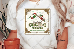 Vintage Christmas Labels Sublimation Png Product Image 2