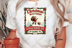 Vintage Christmas Labels Sublimation Png Product Image 2