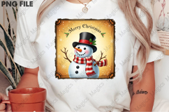 Retro Christmas Quotes Labels Sublimation Product Image 2