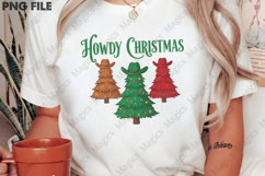 Howdy Christmas Tree Sublimation Product Image 2