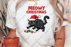 MEOWY CHRISTMAS CAT PNG Product Image 2