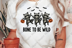 Funny Halloween Skeleton Raccoon Png Product Image 2
