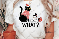 Angry Cat Christmas PNG Product Image 2