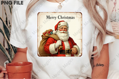 Retro Christmas Quotes Labels Sublimation Product Image 2