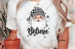 Christmas Believe Santa Claus Png Product Image 2