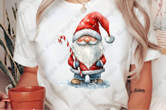 Watercolor Festive Gnomes Collection Clipart Product Image 2