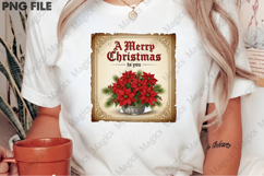 Retro Christmas Quotes Labels Sublimation Product Image 2