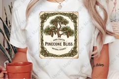 Vintage Christmas Labels PNG Product Image 2