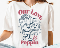 Our Love Is Poppin SVG PNG File Product Image 3