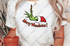 Merry Weedmas Funny Christmas PNG Product Image 2