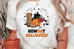 Cute Howdy Halloween PNG Sublimation Product Image 2