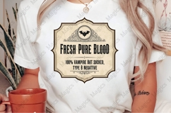Halloween Potion Label Sublimation Design Product Image 2