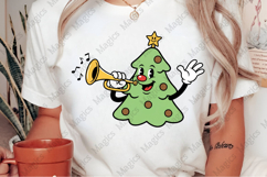 Funny Playful Christmas Tree Png Product Image 2