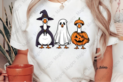 Ghost Goose Halloween Pumpkin Witch PNG Product Image 2