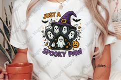 Just a Spooky Paw Halloween PNG Product Image 2