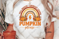 Fall Breeze Crunchy Leaves Pumpkin PNG Product Image 2