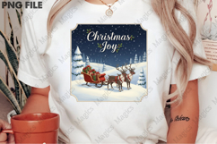 Retro Christmas Quotes Labels Sublimation Product Image 2