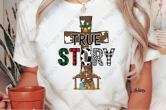 True Story Christmas Nativity Png Product Image 2