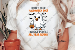 Cute Ghost Chicken PNG Product Image 2