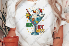 Santa&#039;s Hot Mess - Christmas Drink PNG Product Image 2