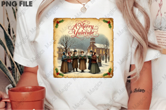 Retro Christmas Quotes Labels Sublimation Product Image 2