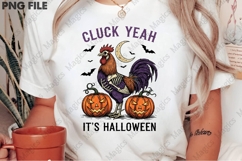 Vintage Halloween Farm Chicken PNG Product Image 2