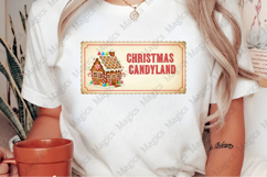 Vintage Christmas Labels PNG Product Image 2