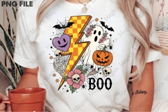 Retro Halloween PNG Sublimation Product Image 1