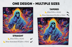 Halloween Tumbler Wrap Design, tumbler sublimation 20oz 30oz Product Image 2
