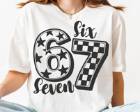 Six Seven 67 SVG PNG File Product Image 3