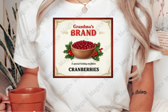 Vintage Christmas Labels Sublimation Product Image 2