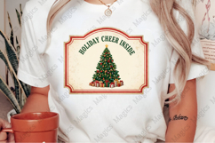 Vintage Christmas Labels PNG Product Image 2