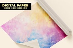 Colorful Watercolor Digital Paper Product Image 1