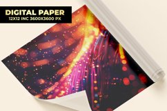 Glowing Lights Digital Paper Product Image 1