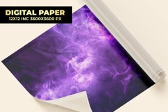 Purple Smoke Digital Paper Product Image 1