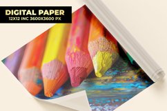 Colorful Colors Digital Paper Product Image 1