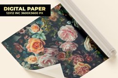 Floral Pattern Digital Paper Product Image 1