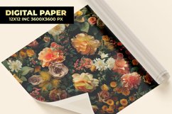 Floral Pattern Digital Paper Product Image 1