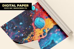 Colorful Liquid Digital Paper Product Image 1