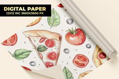 Pizza Digital Paper Product Image 1